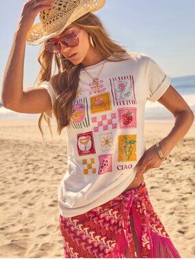 Lets Take A Trip Short Sleeve Graphic Tee | Vici